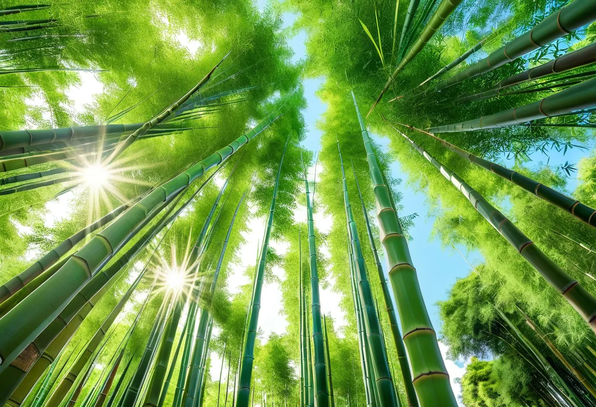 夏 — 竹林