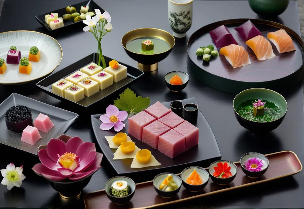 懐石膳 — 季節替りの新磯懐石